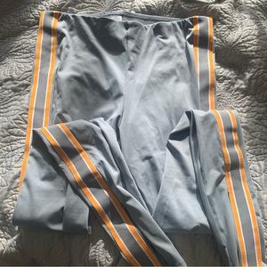 Fabletic grey and orange leggings